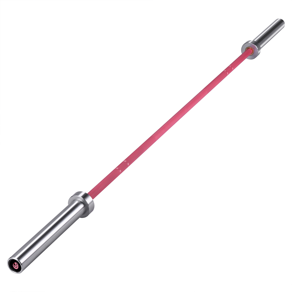 Olympic Barbell 20Kg - Fitnessapparatuur 2.01m Gewichtheffen Barra Gym Halterschijf