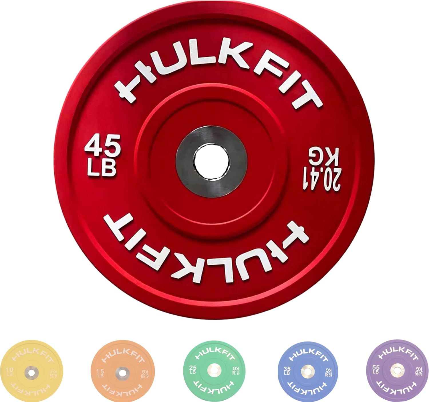 Olympic Barbell 20Kg - Barbell Gewichtheffen Krachttraining, Bumper Plates, Zwart