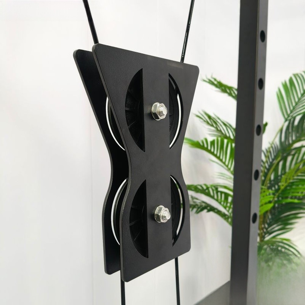 Home Gym Pulley System - Dubbel katrolsysteem voor thuisgym, compatibel met