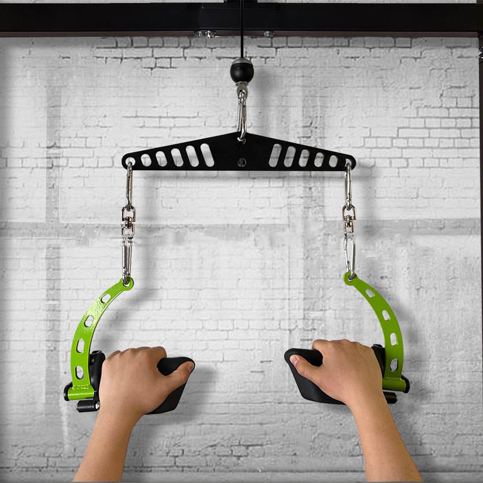 Home Gym Pulley System - Kabelmachine-opzetstuk Katrolsysteem Adapterplaat Ruimtebesparende multi-hole pulldown-machineconnector