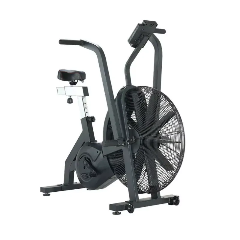Home Gym For Small Spaces - Zware stalen frame airbike, compacte fitnessfiets