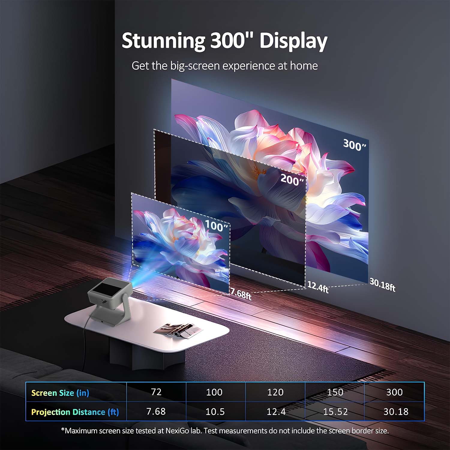Draagbare sportprojector Auto  - Home Gym Video recensie en prijs