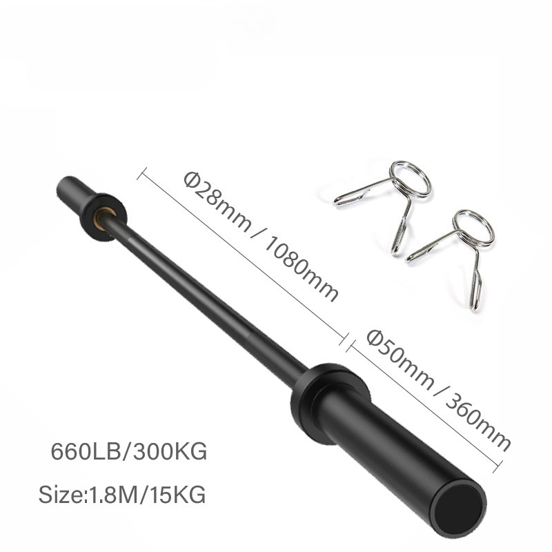 Harde chromen halters 1,8 m 15 - Olympic Barbell 20Kg recensie en prijs