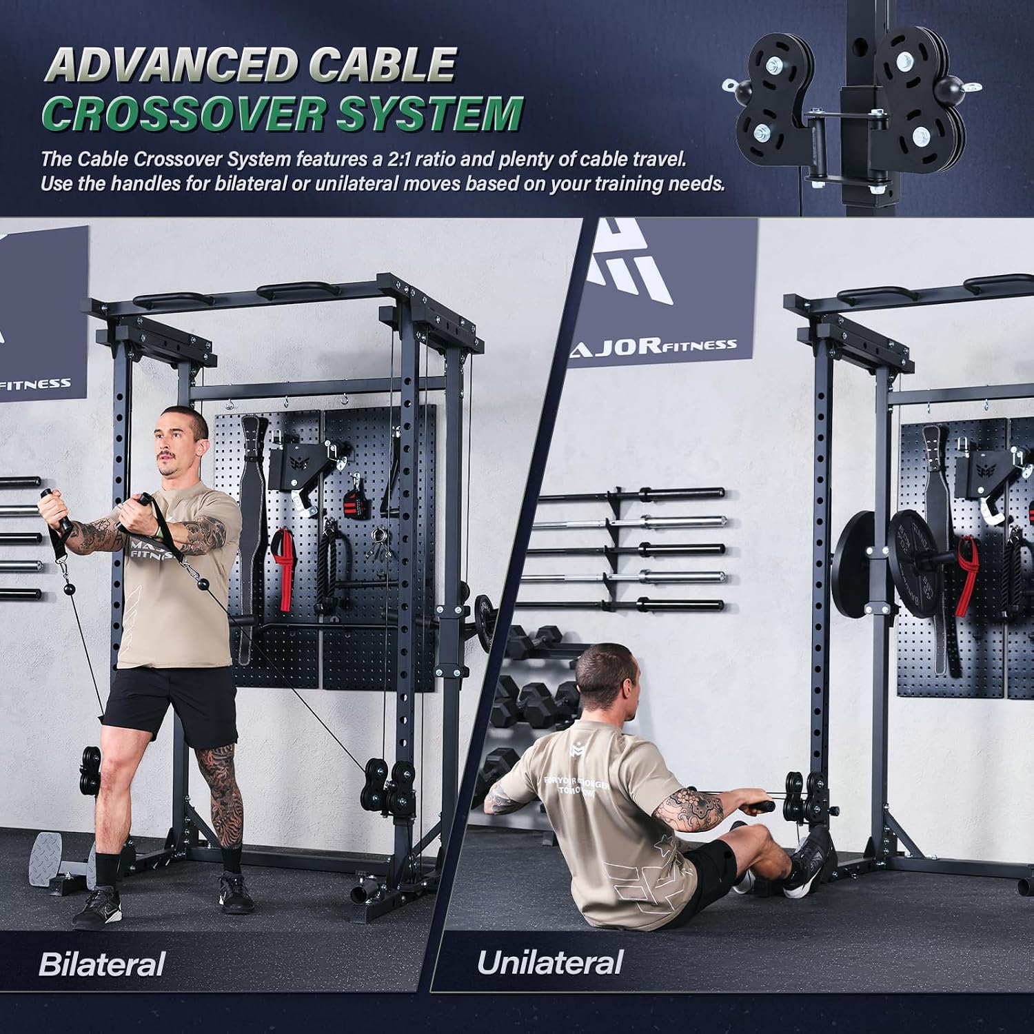 Drone3 Power Rack, 2500 lbs Mu - Home Gym Pulley System recensie en prijs