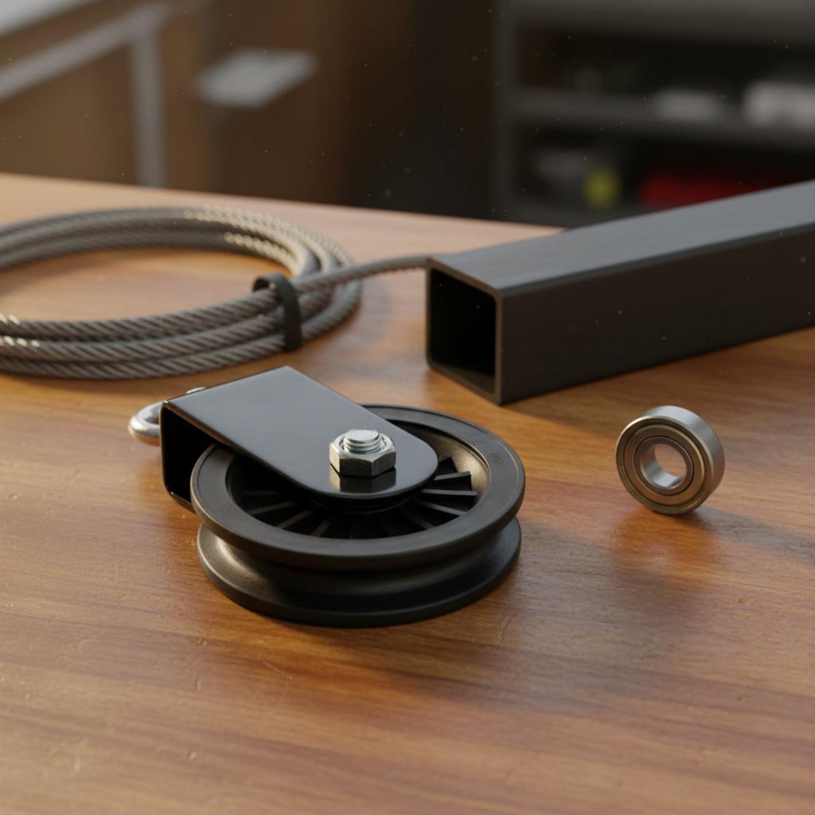 DIY Fitness Katrolbeugel Still - Home Gym Pulley System recensie en prijs