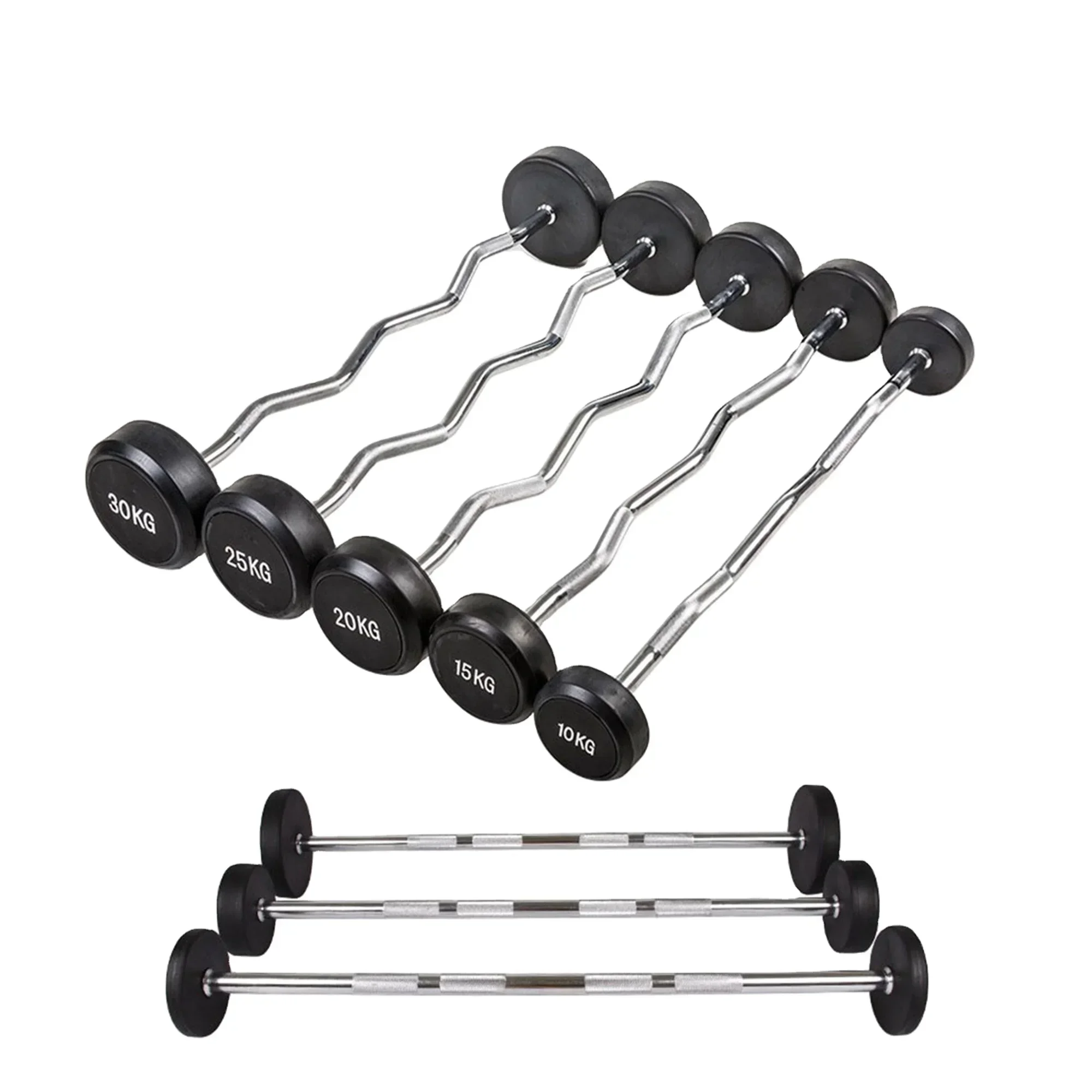 Gewichtheffen Rechte Curl Rubb - Olympic Barbell 20Kg recensie en prijs