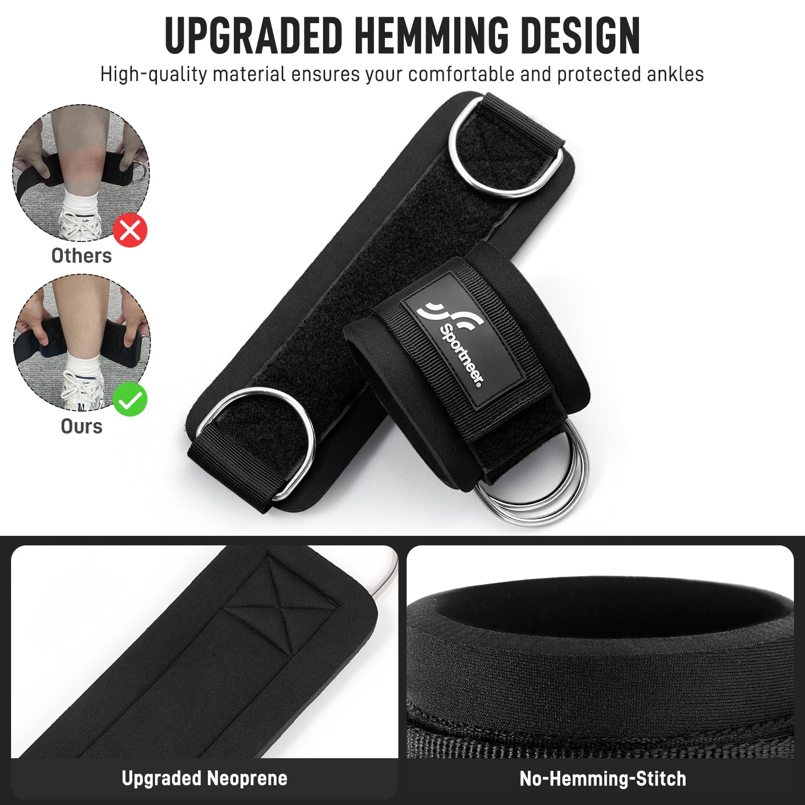 Sportneer Verstelbare enkelban - Home Gym Equipment Amazon recensie en prijs