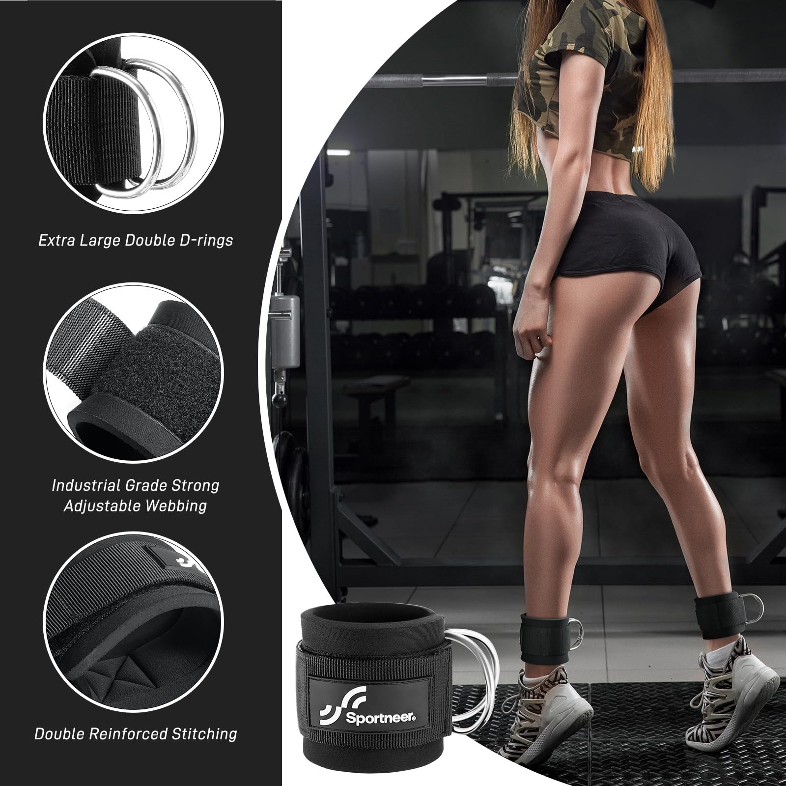 Sportneer Verstelbare enkelban - Home Gym Equipment Amazon recensie en prijs