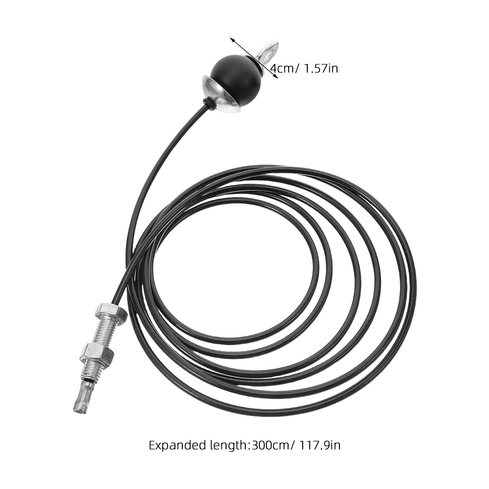 5 mm roestvrijstalen kabel met - Home Gym Pulley System recensie en prijs