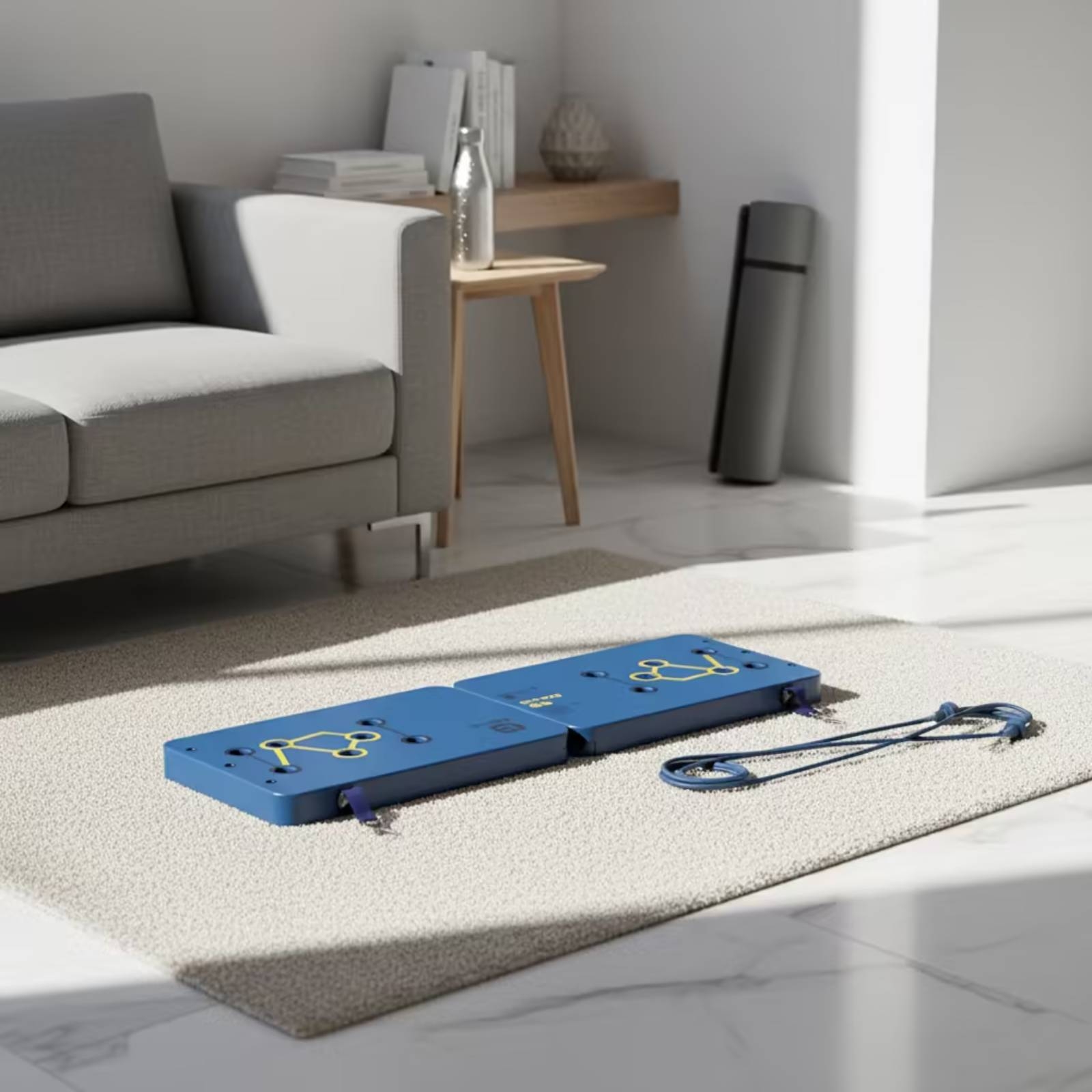 Opvouwbaar push-up board met h - Home Gym For Small Spaces recensie en prijs